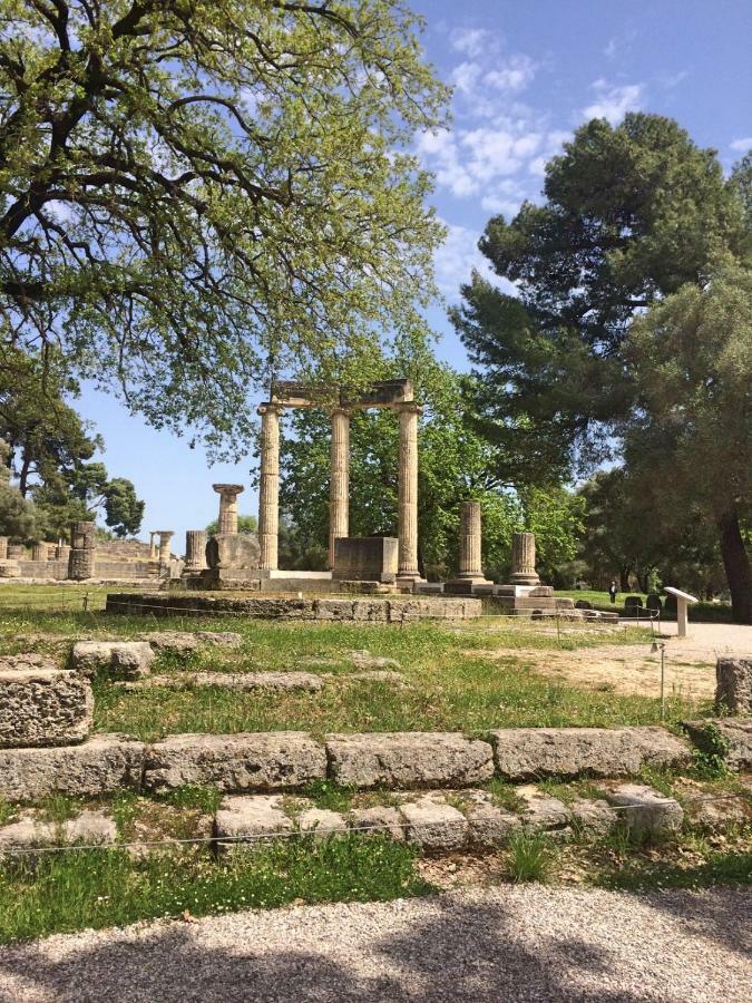 A House Between Ancient Olympia And The Ionian Sea Levendokhórion Esterno foto